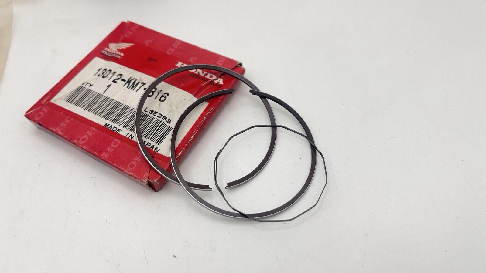 HONDA HX135 FIGHTER135 HXS PISTON BLACK (0.25)+RING(0.25)+PIN NOS 13102-KM7-316