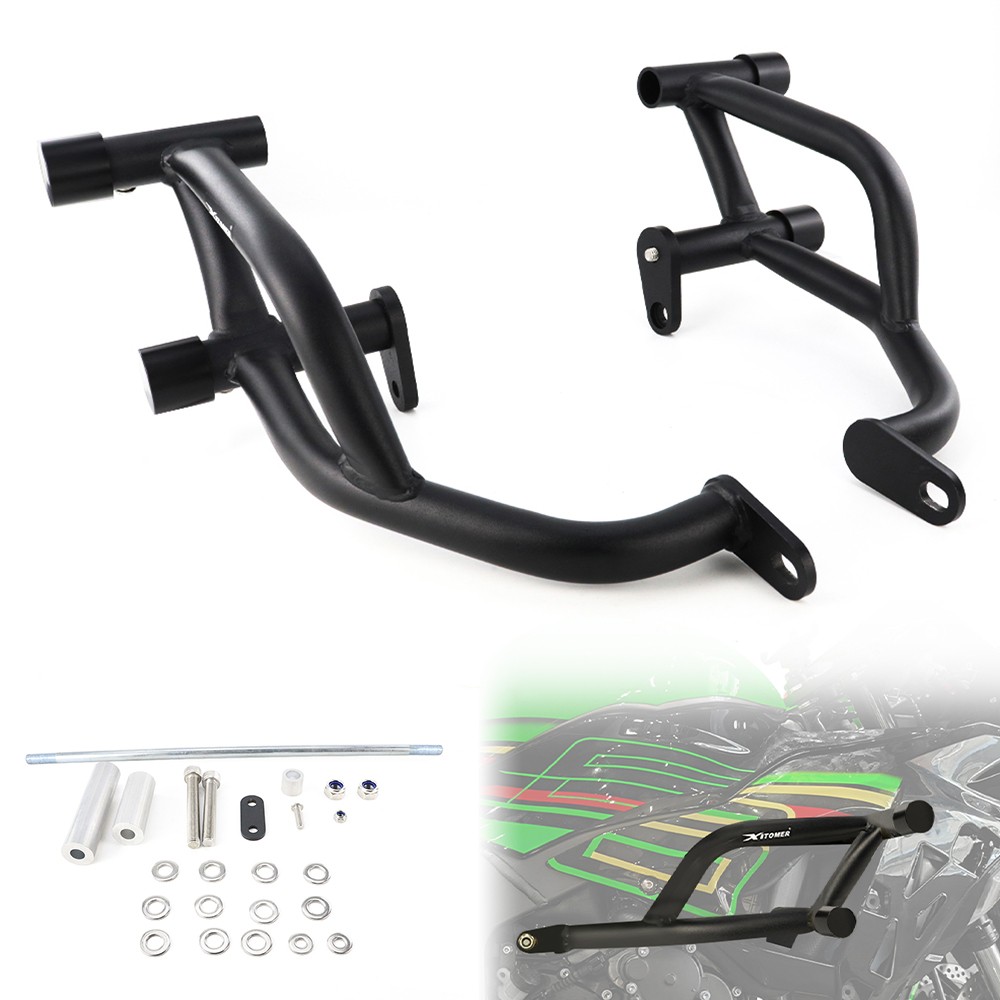 Fit For KAWASAKI Ninja ZX6R 2024-2025 Stunt Cage Engine Guard Crash Bar Subcage