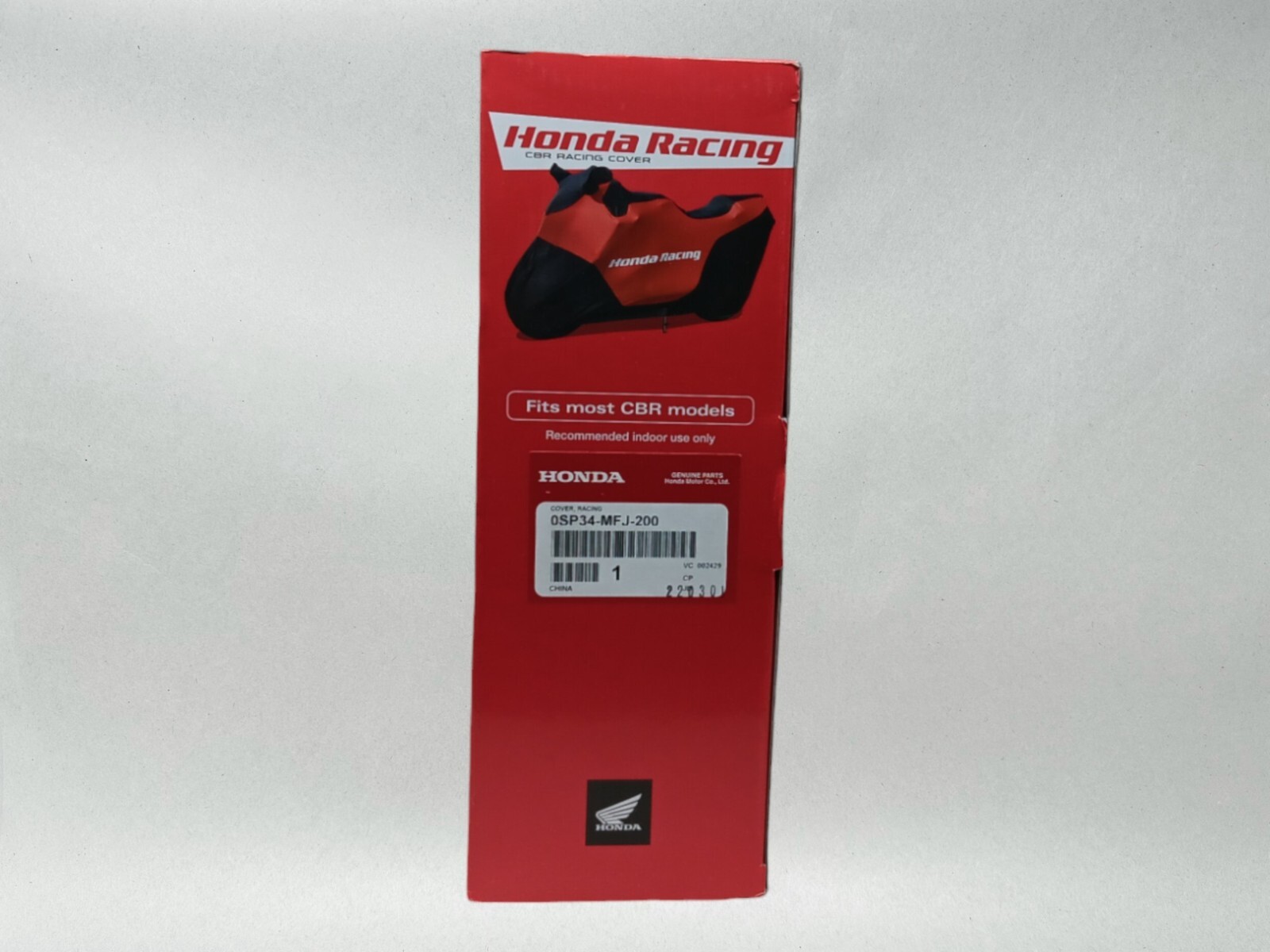 Honda Genuine OEM Authentic Racing Motorcycle Cloth Cover 0SP34-MFJ-200