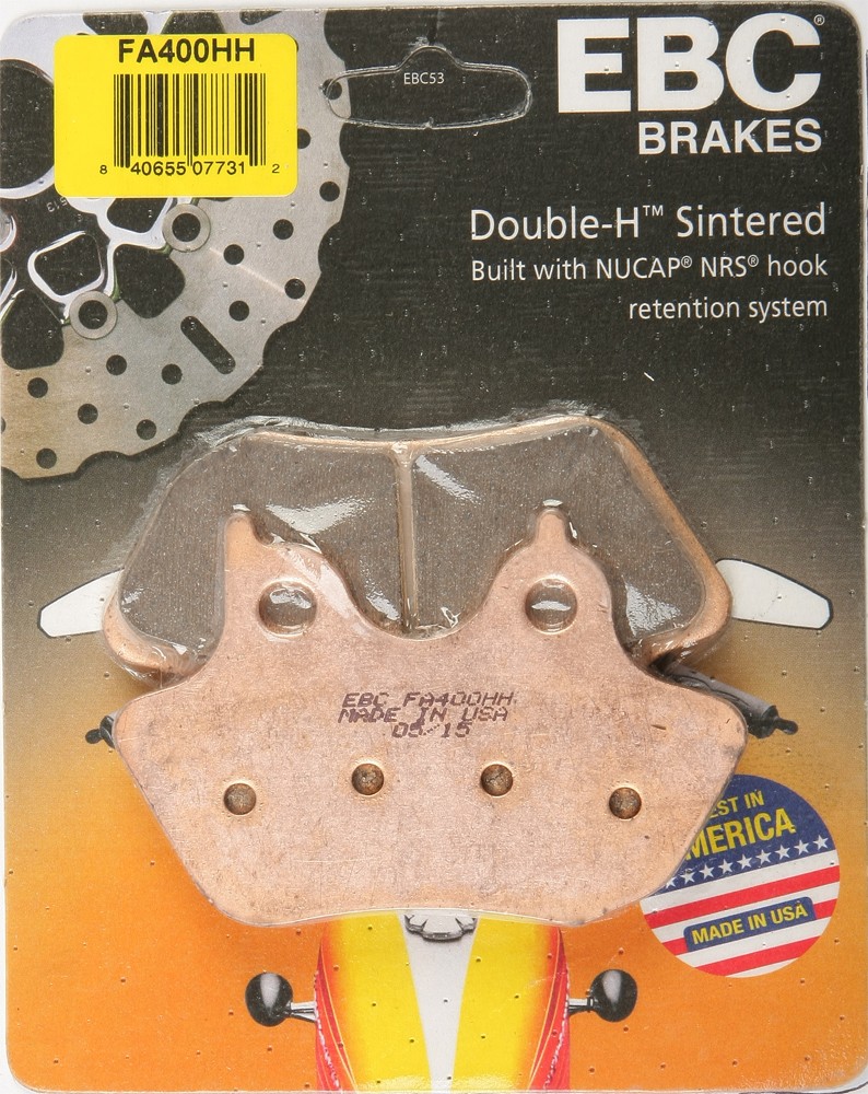 EBC Double-H Sintered Metal Brake Pad FA400HH Front Rear 61-2401 1721-0465