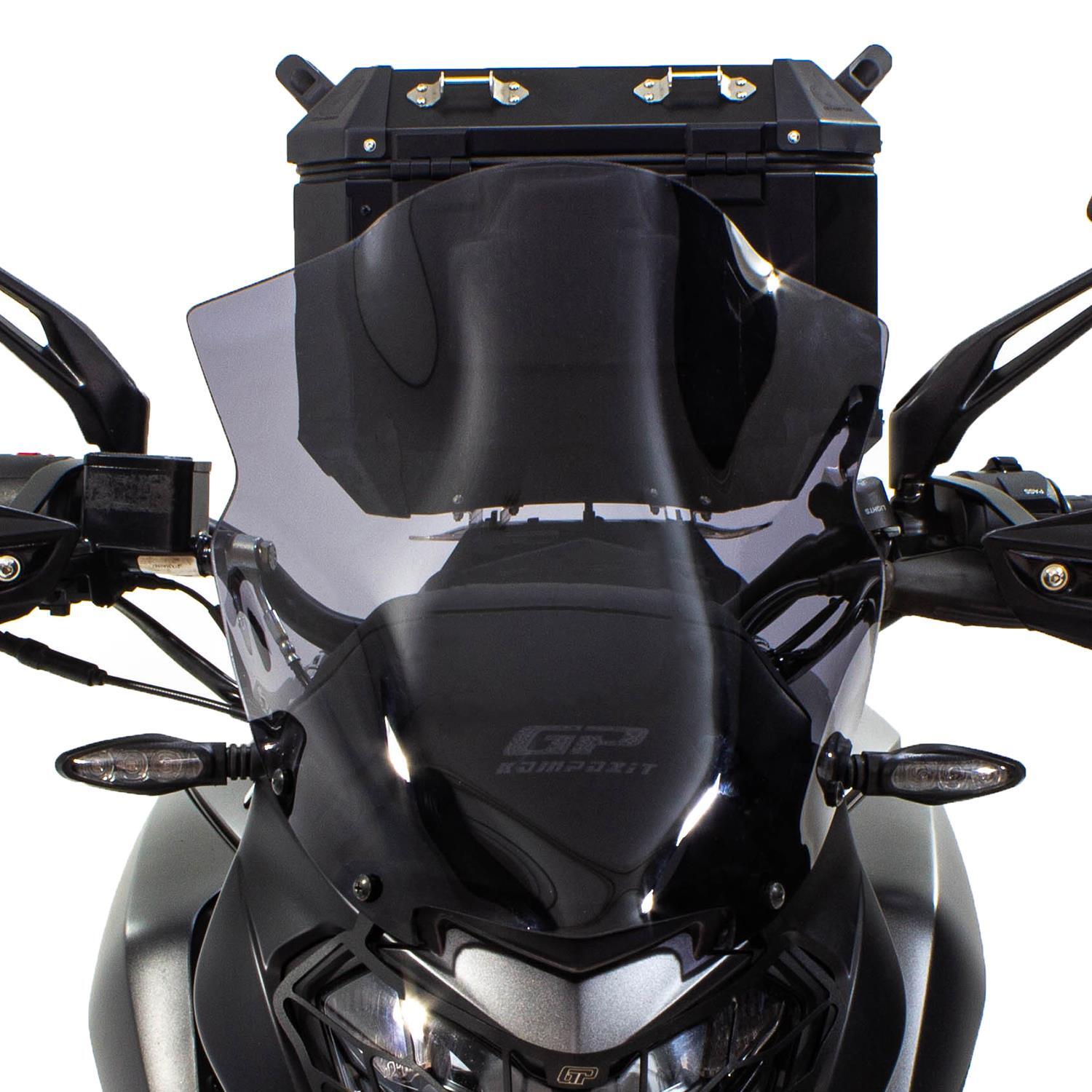GP Kompozit Windshield Smoked For Bajaj Dominar 250 / Dominar 400 2017-2023