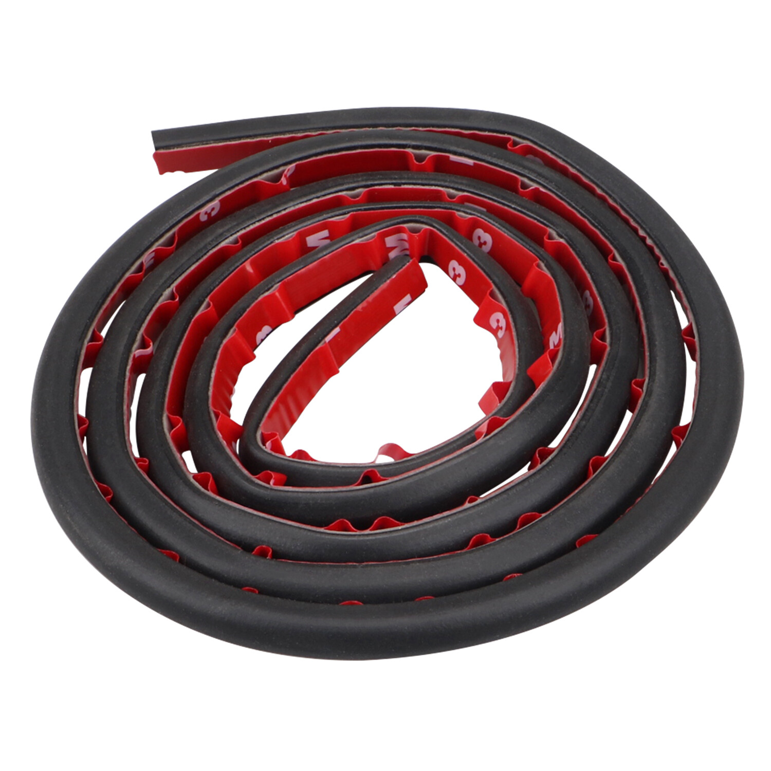 170cm Black+Red Rubber Saddlebag Lid Seal Gasket For Harley Touring FLHTC FLHX