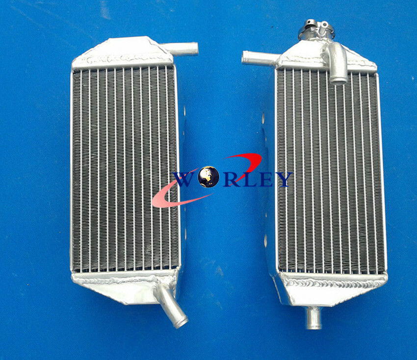 ALluminum Radiator YZF450 YZ450F 2010 2011 10 11 for YAMAHA + Red Silicone Hose