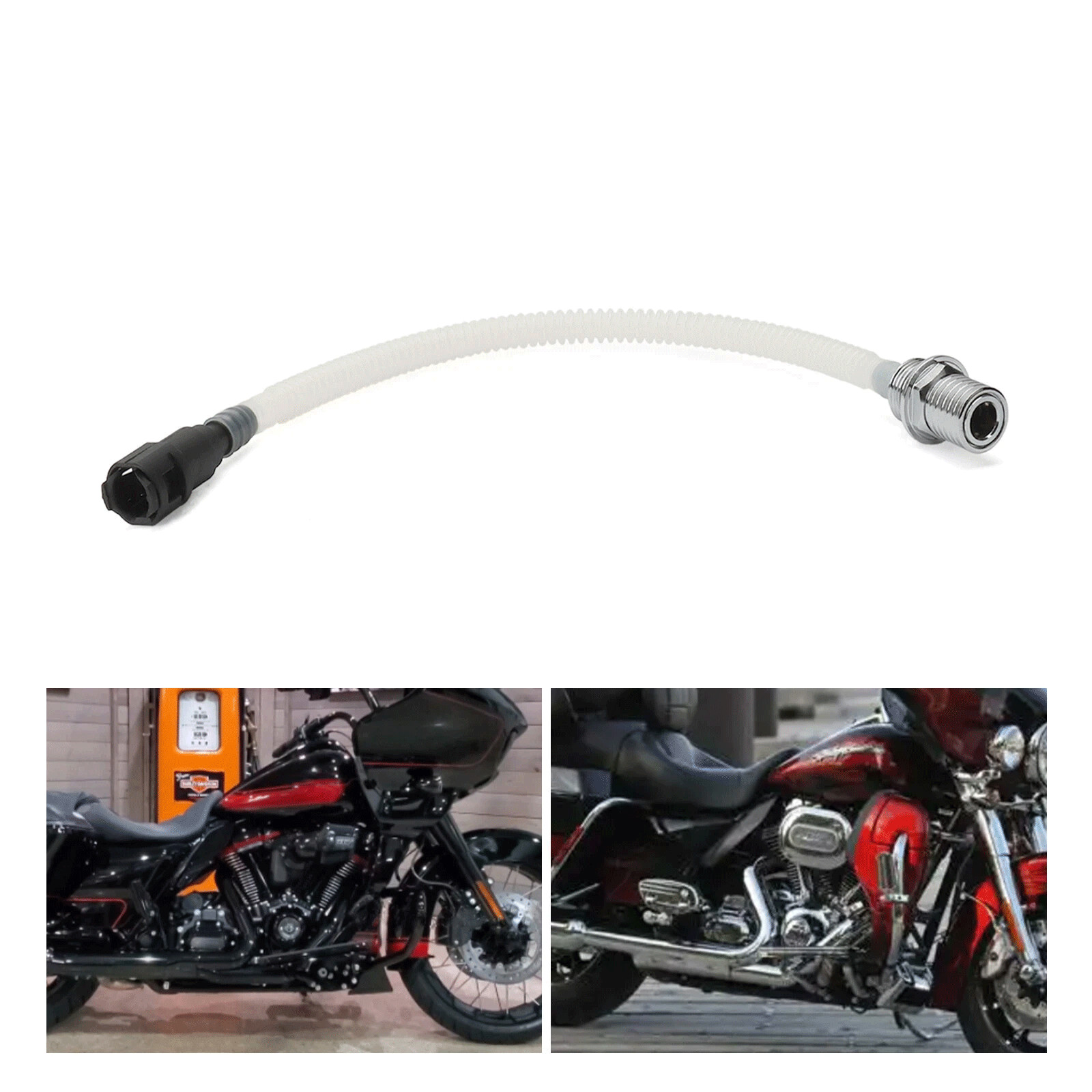 Fuel Check Valve Gas Tank Fuel Line Hose Fits Harley Touring 2008-Up 62228-08A