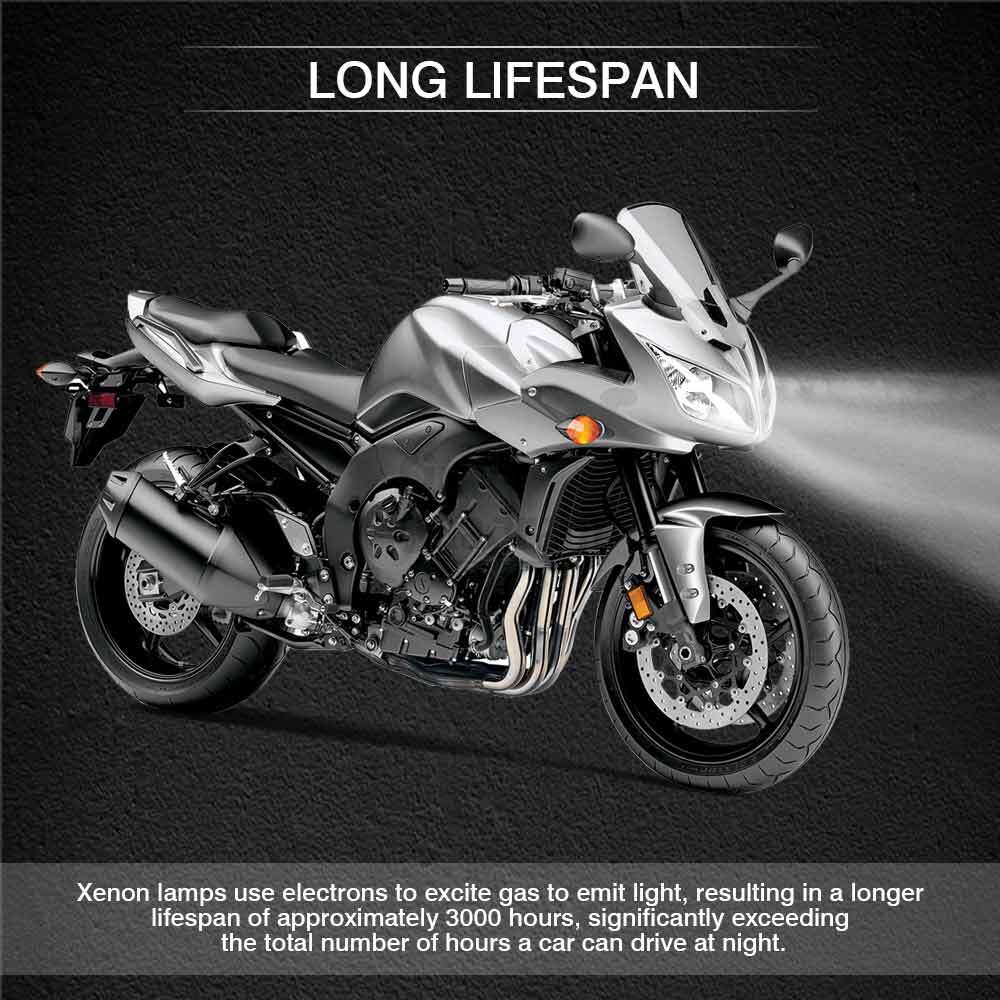 Front Assembly Headlight Blue Angel Eyes Projector Lamp For Yamaha FZ-1S Fazer