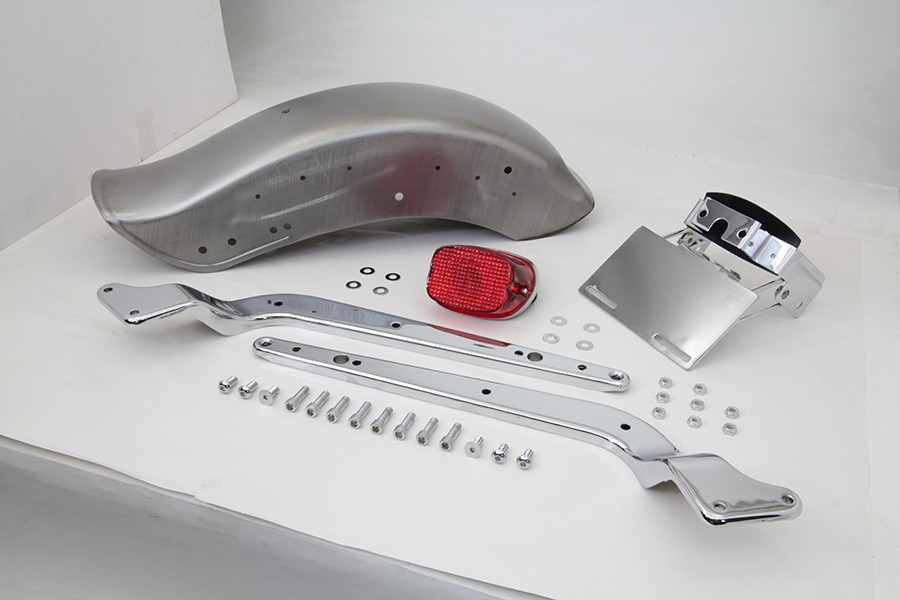 Rear Fender Kit with Replica Struts fits Harley Davidson