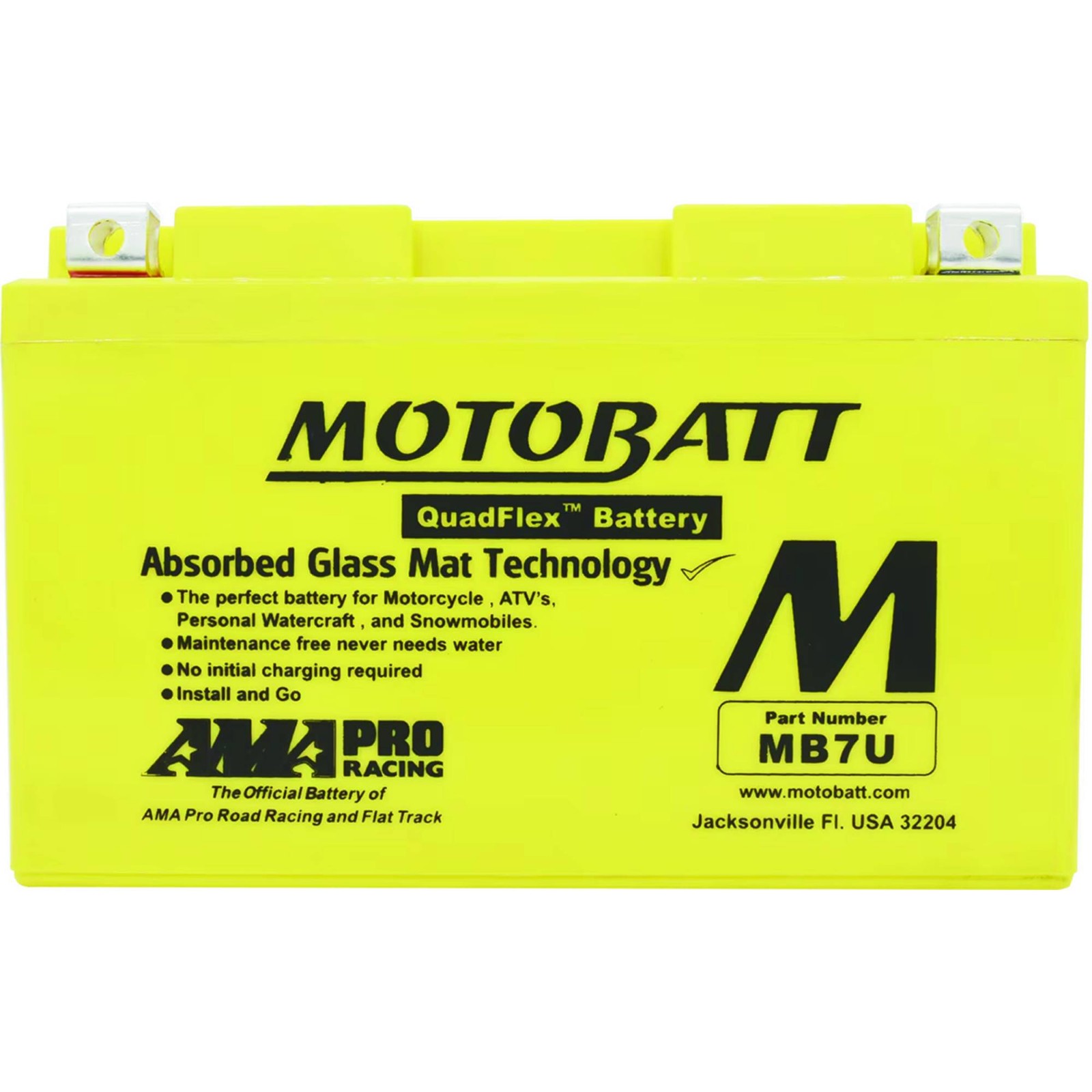 Motobatt Battery For Suzuki DR-Z400 E S SM 400cc 00-13