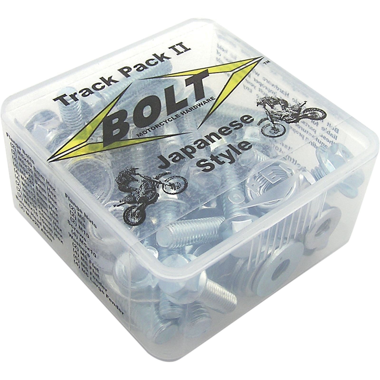 Bolt MC Hardware Japanese Style Track Pack II – 6/Pack Display 2003-6JTP