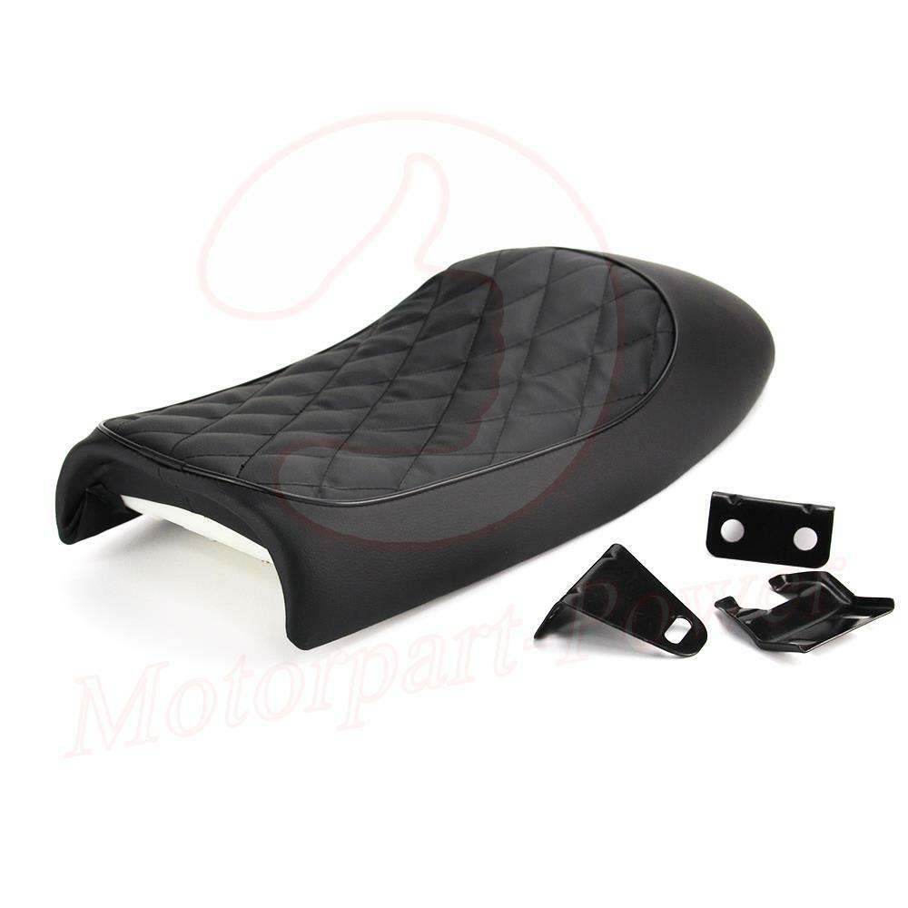 Hump Cafe Racer Seat Vintage Saddle For Honda CB Yamaha Suzuki Universal