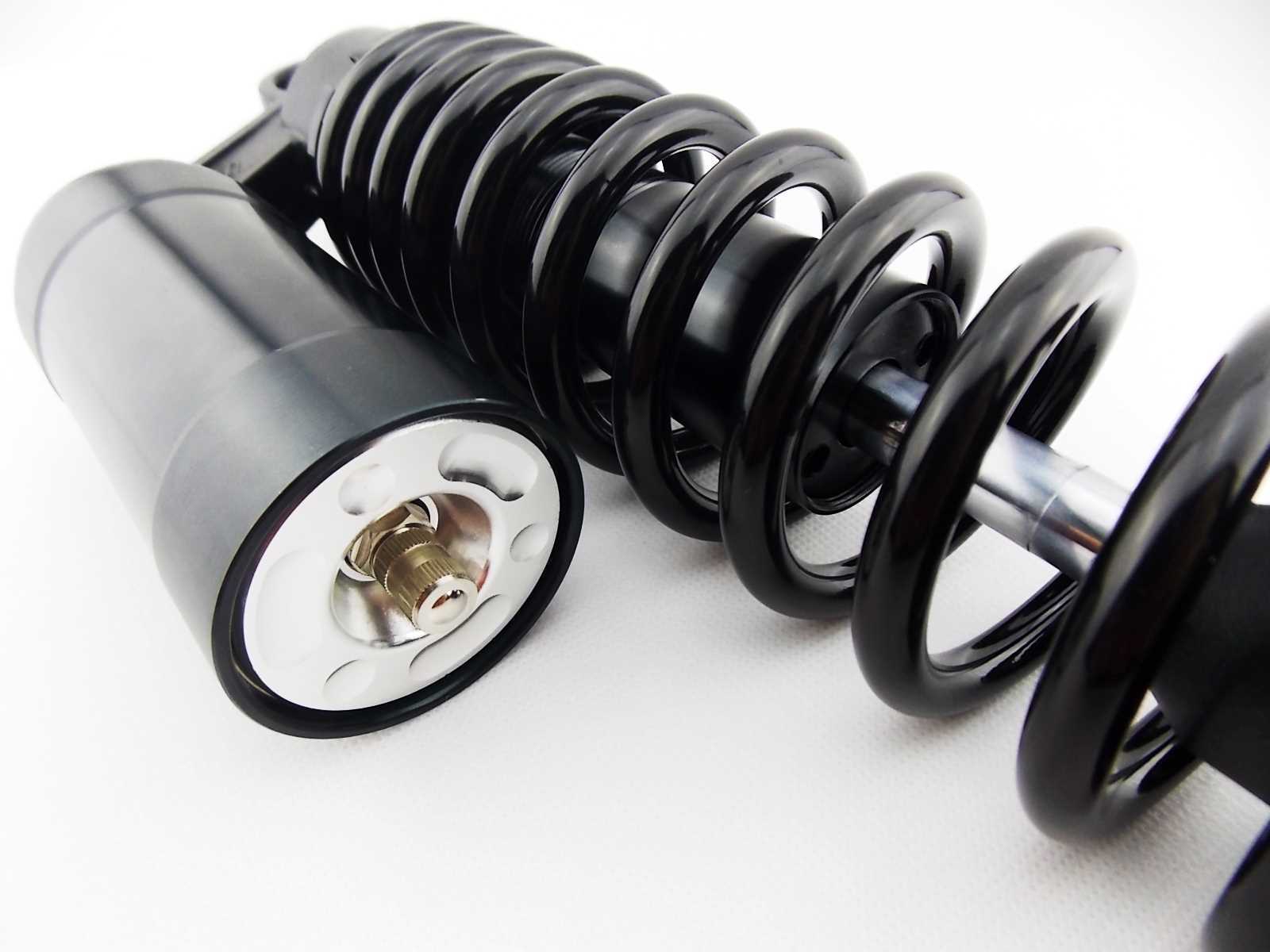 HARLEY XL1200X SPORTSTER FORTY EIGHT 11.5 INCH JBS NITROGEN SHOCK ABSORBERS BLK