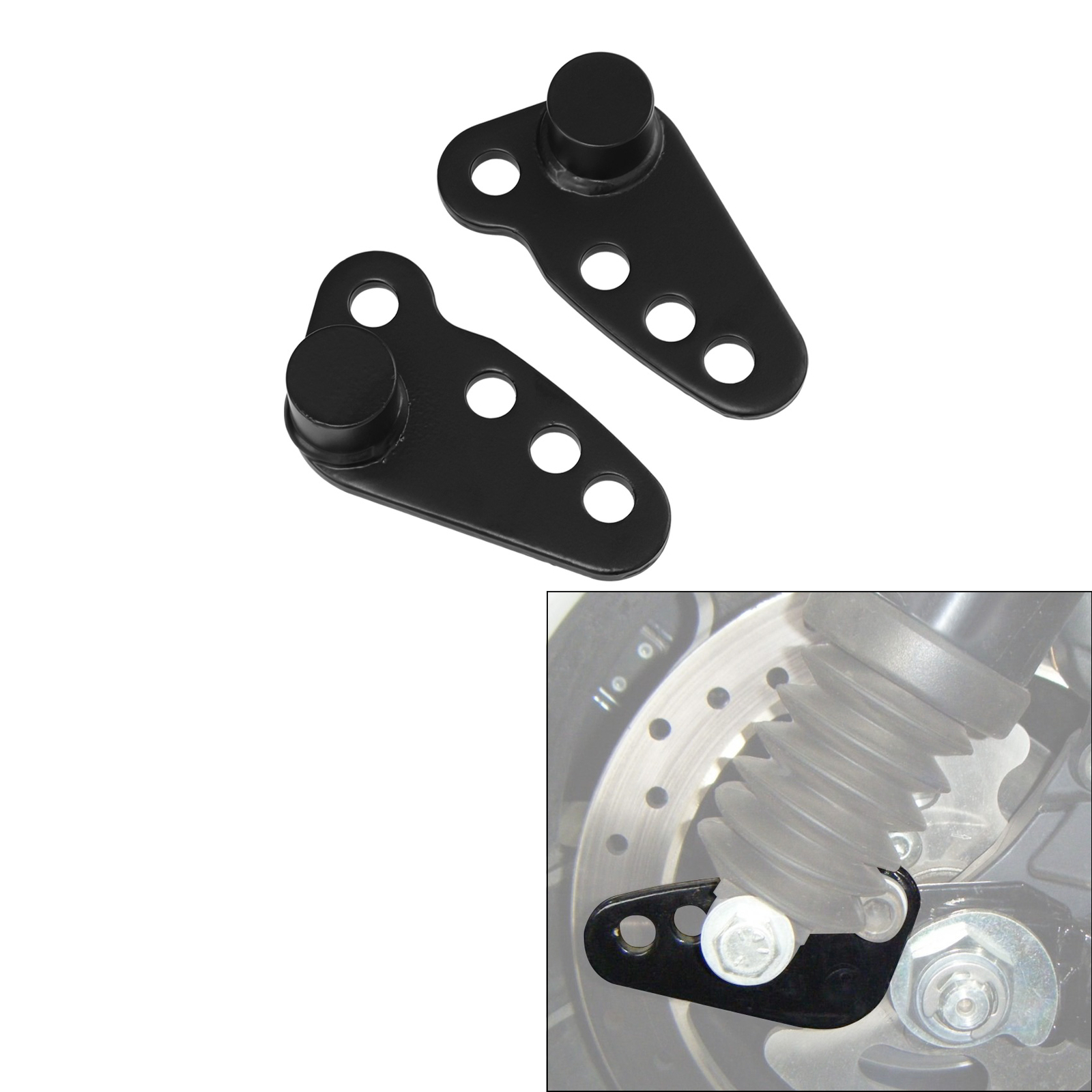 1″-3″ Rear Adjustable Lowering Kit Fits For Harley Electra Glide FLHT Road Glide