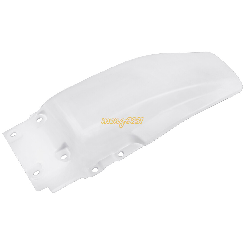 Rear Fender White Plastic Guard for 1985-2000 Honda XR80 R XR100 R XR80R XR100R