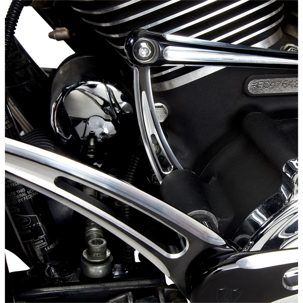 Arlen Ness Shift Lever – Deep Cut – Black Anodized | 19-759