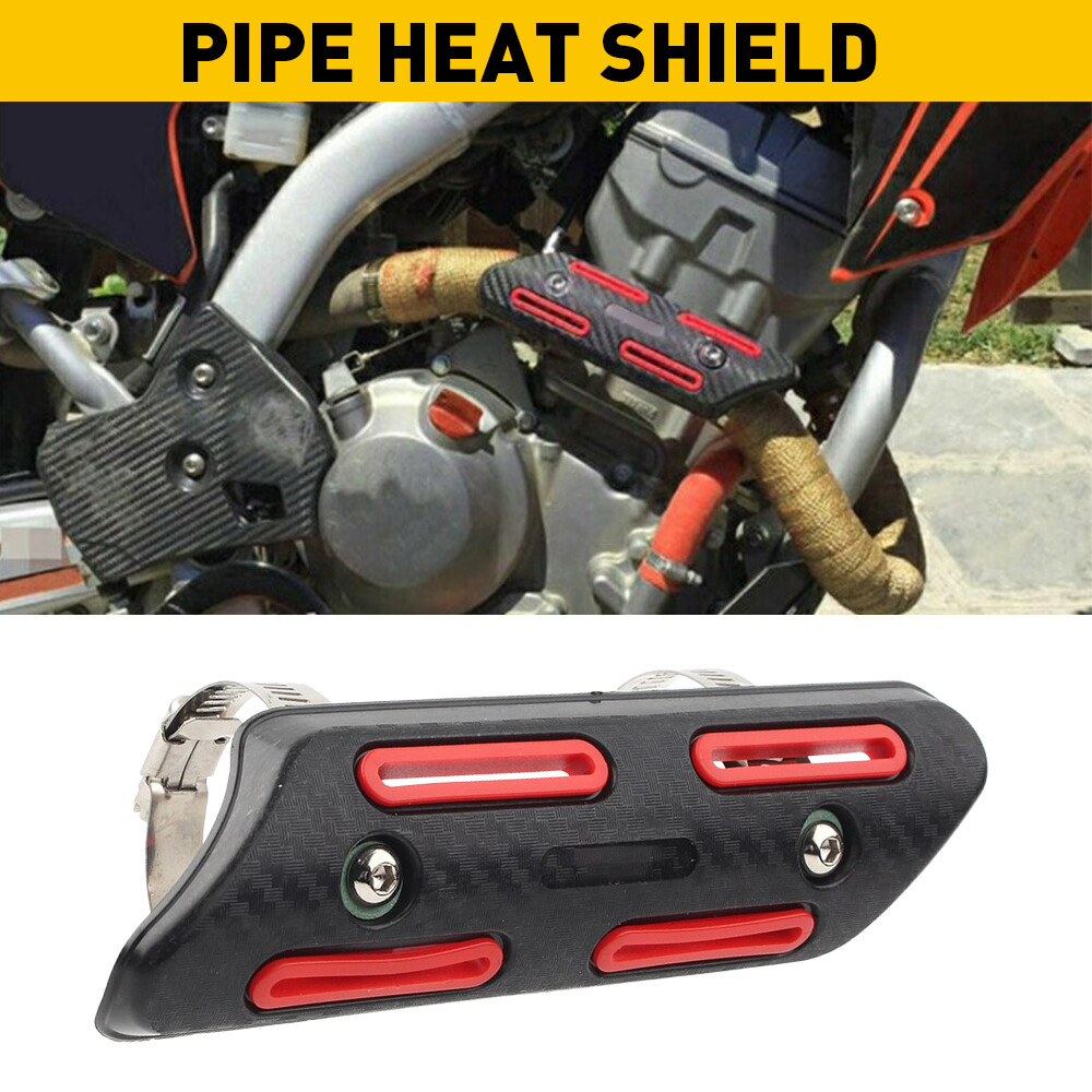 Exhaust Pipe Heat Shield Guard For Honda CRF450R 2002-2020 CRF450X 2005-2020 Red