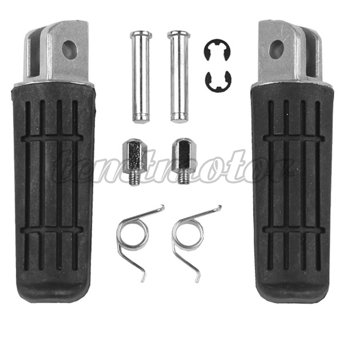 Front Pedal Footrest Foot Pegs For Yamaha FZ1 FZ6 FZ6R YZF1000 R1 FJR1300 XJ900S