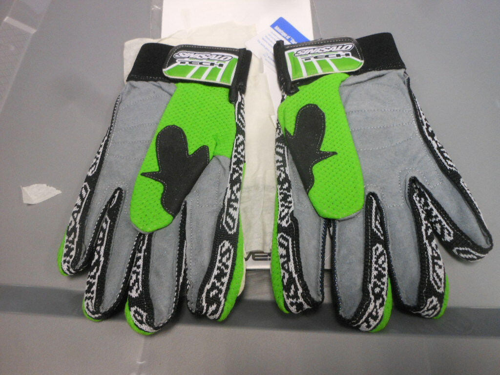 NOS Sinisalo Clarino Synthetic Leather Sport Tech Gloves Motocross MX Size 11 XL