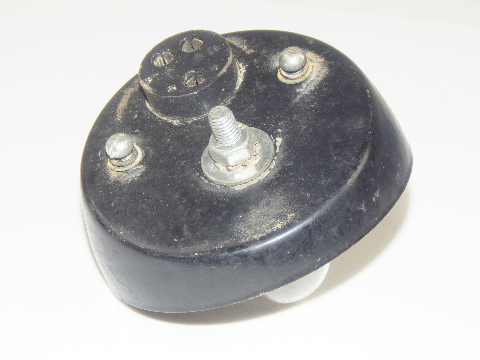 C.E.V REAR TAIL STOP LIGHT BASE APROX 82mm+LIGHT BULB VINTAGE MOTORCYCLE MOPED
