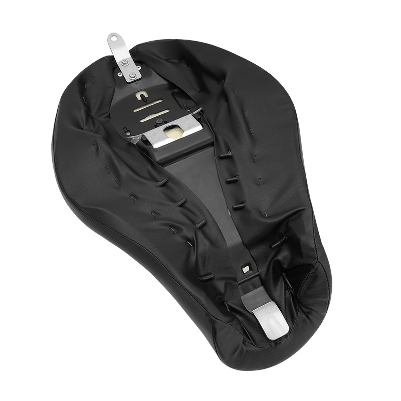 Front Driver Solo Seat For Harley Sportster XL 883 1200 Custom XL1200C 2004-2015