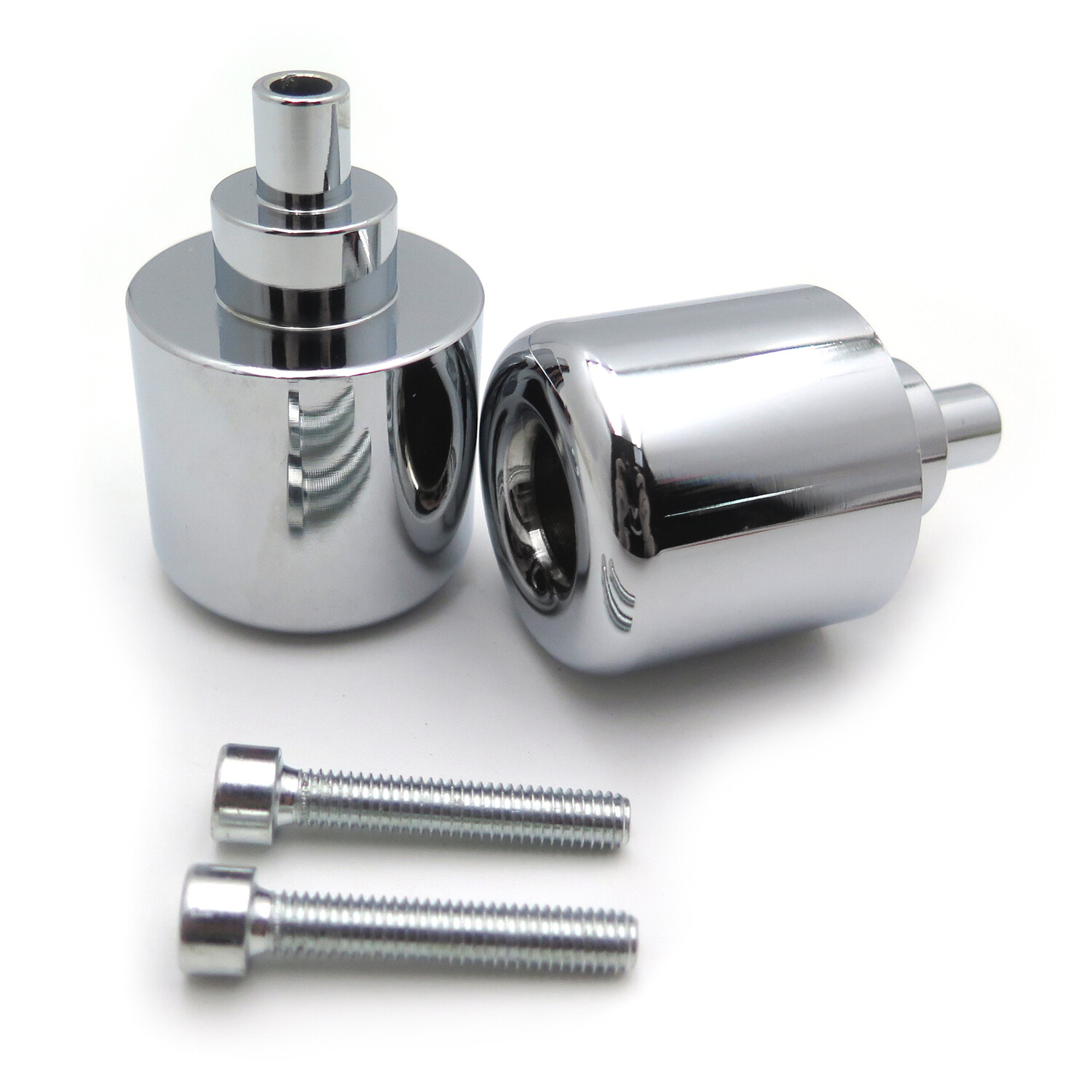 Chromed Bar Ends For Honda Cb599 Vfr800 Cb919 900Rr 929Rr 954Rr Vtr Rc51 Cbr1100