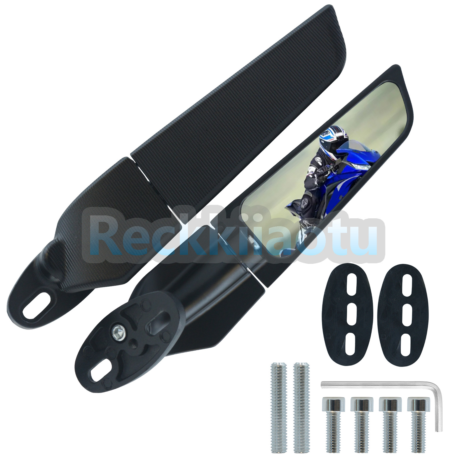 Wing Rearview Side Mirror For Honda CBR1000RR CBR250R CBR600F4 CBR500R CBR125R