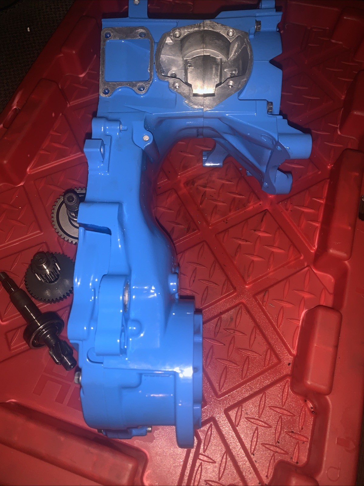Honda Dio Af18 Case GEARS NOT INCLUDED (for Large Spline Crank)