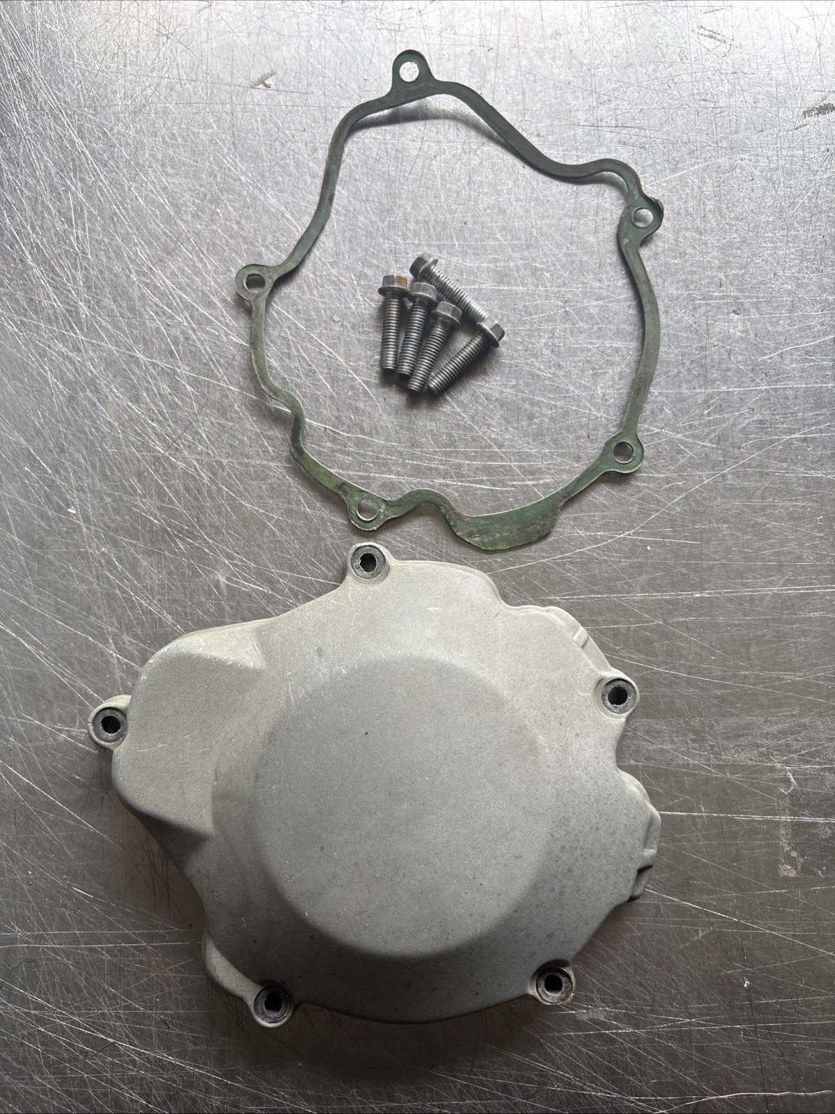 Kawasaki Kx250 Kx 250 1997 97 98 95 96 Stator Cover W Hardware Gasket