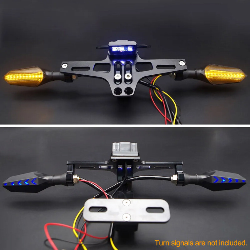 Fender Eliminator License Plate Holder Kit for 13-24 KTM Duke RC 125 200 250 390