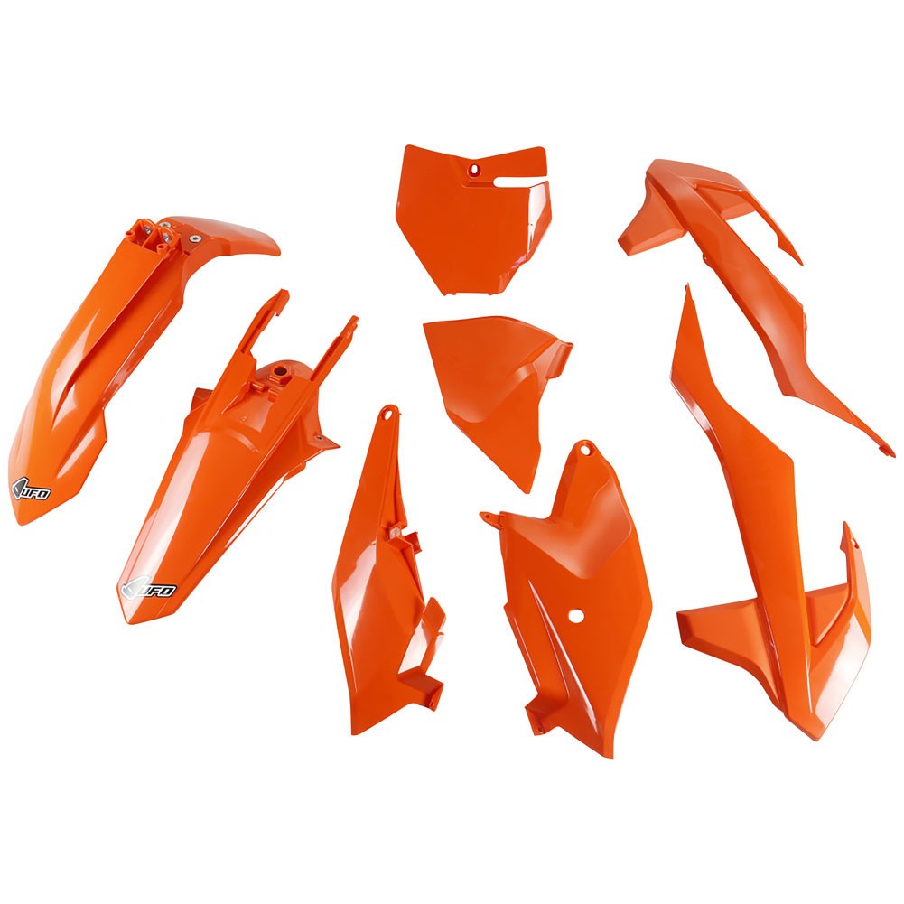 UFO Plastic Kit Set Complete Orange KTM 85 SX 17/14 2018-2024 85 SX 19/16 20-24