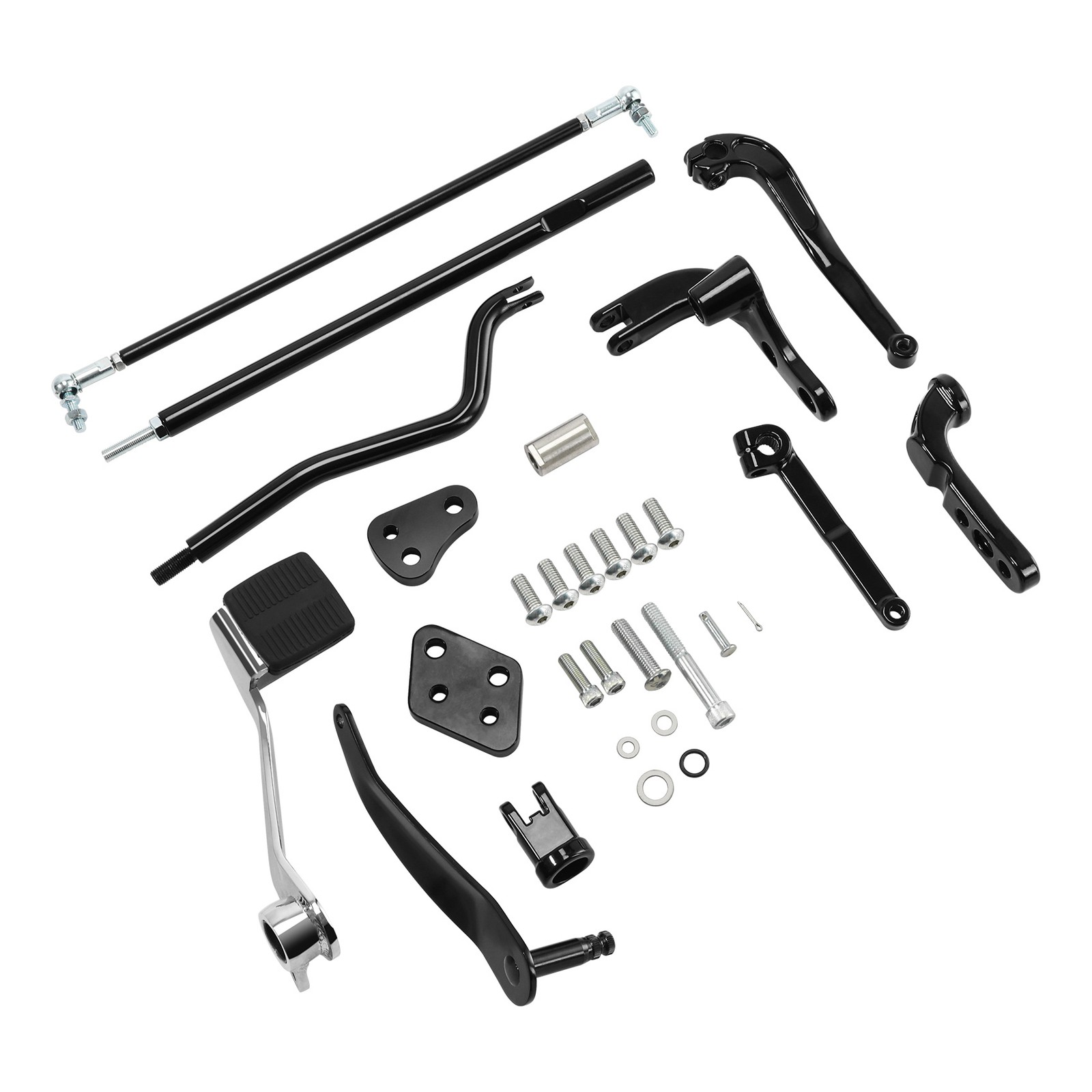 Standard Forward Control Fit For Harley Dyna Super Wide Glide Low Rider 06-17 16