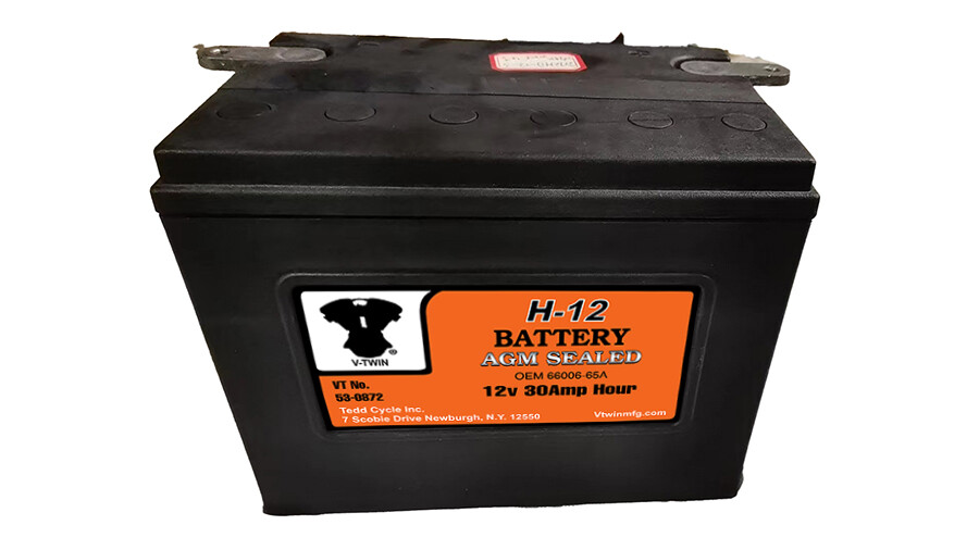 V-Twin For HVTHD-12 H-12 Sealed AGM Battery