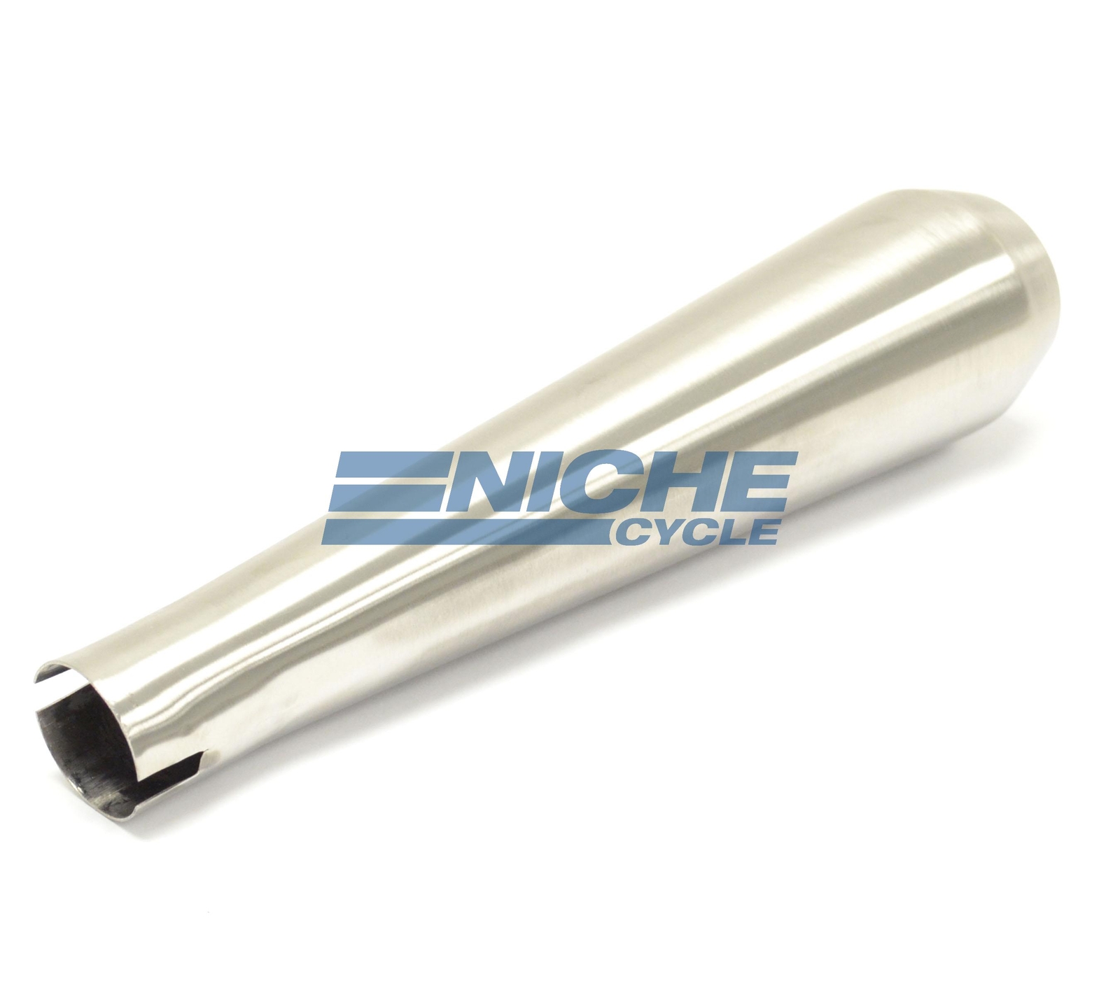 13″ Big Mouth Reverse Cone Stainless Steel Muffler Megaphone 2.25″