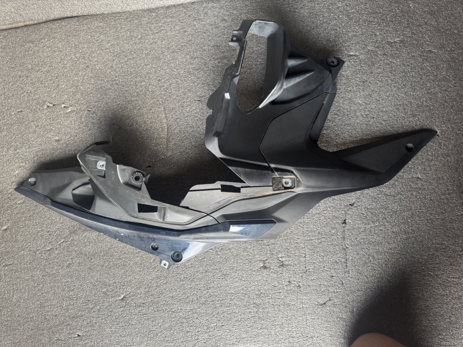 Benelli TRK 502 2021 Right Front Side Fairing Panel Cowl Trim BLUE OEM