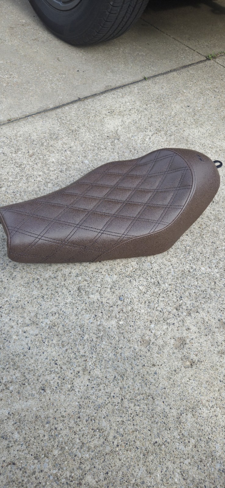 Saddlemen Renegade Brown Seat For Sportster For A 2.2 Or 3.3 Gallon Fuel Tank