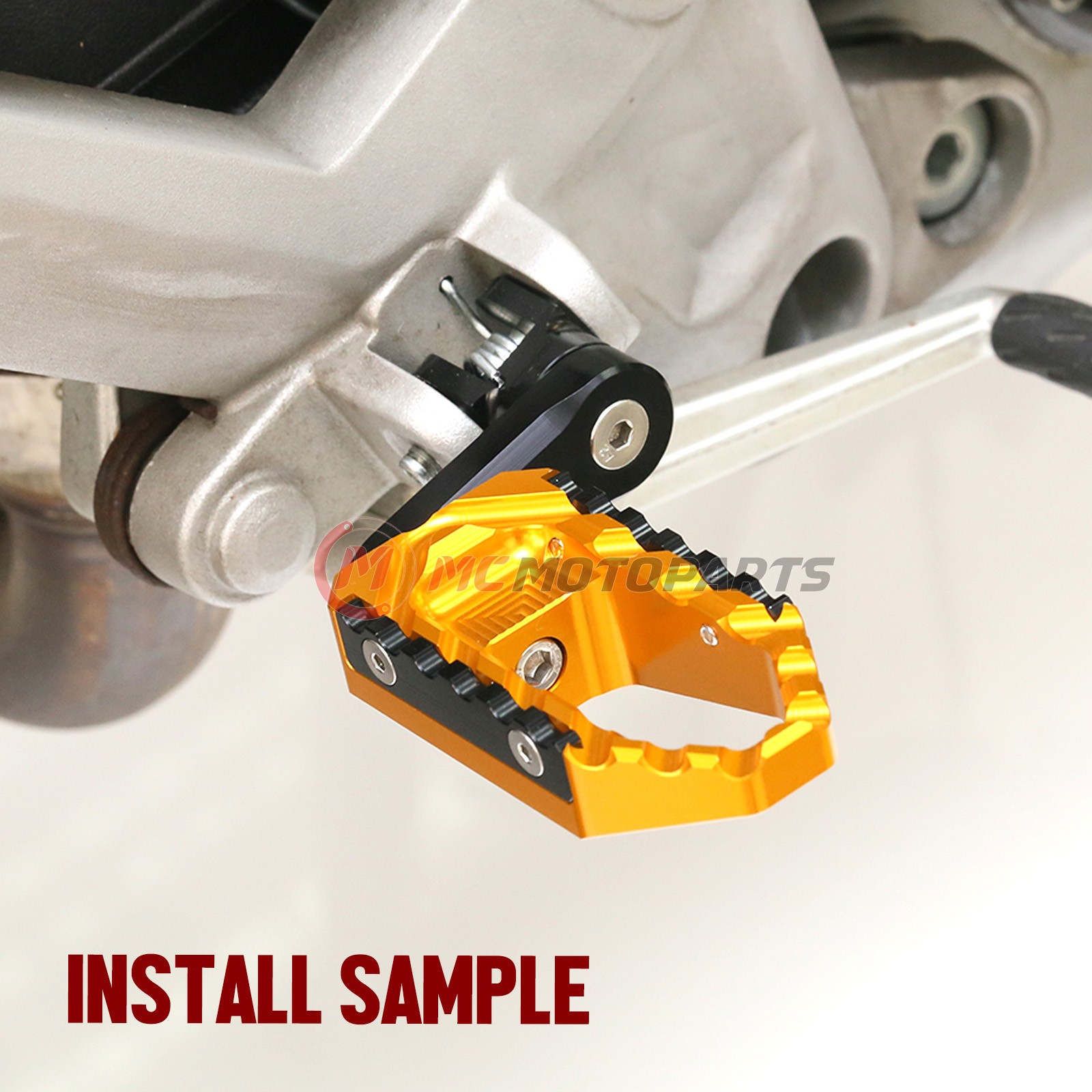 For BMW F800GS 2008-2016 1.5in Rider Front Wide Touring Foot Pegs