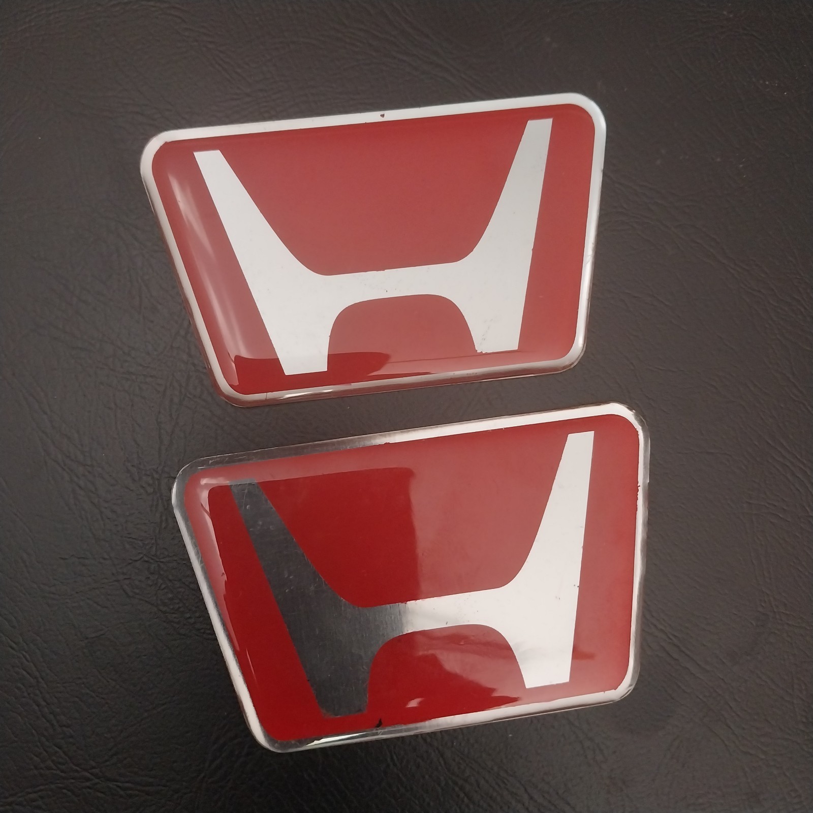 Emblem Badge Red Silver May Fit For Honda S600 S800 2 Pcs