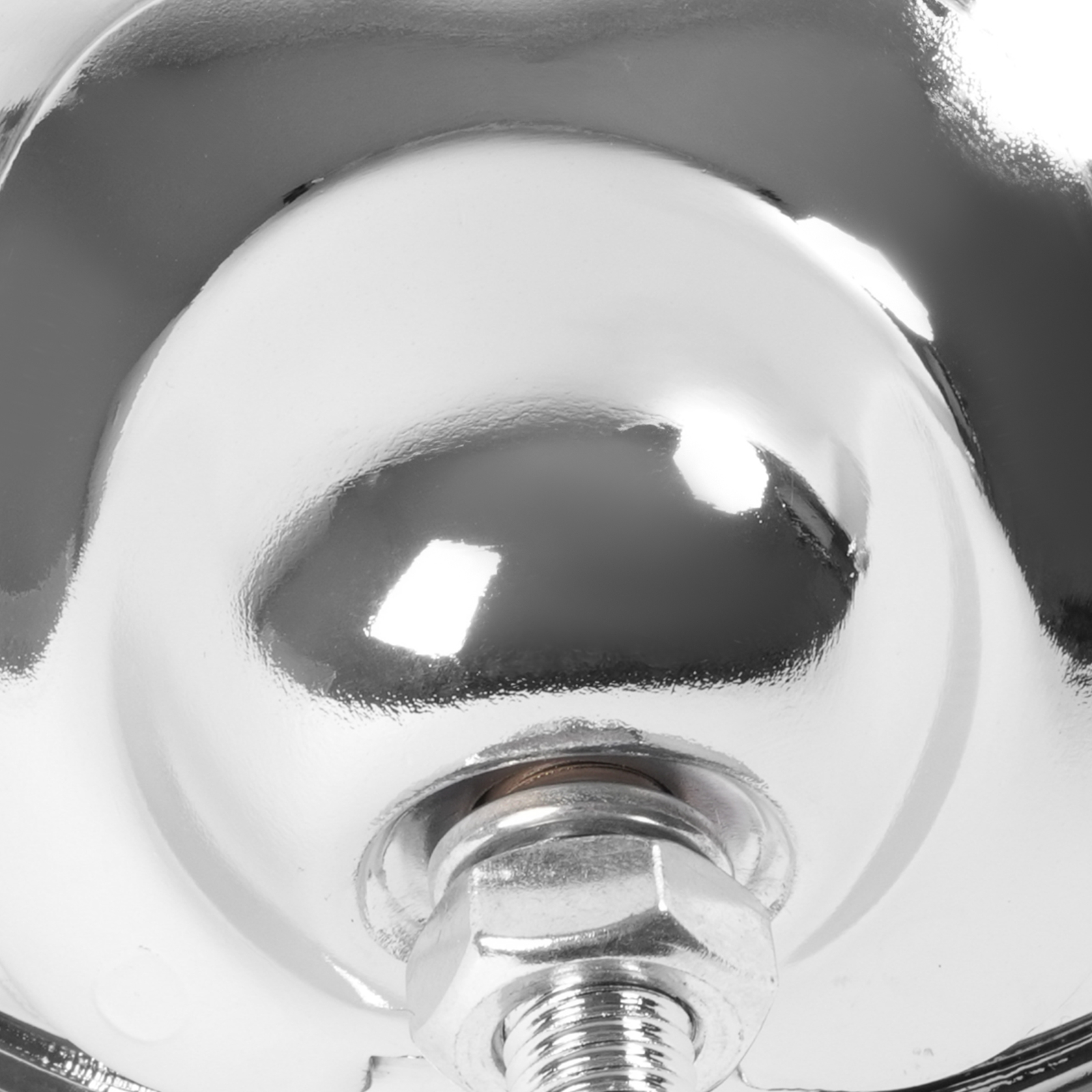 2x 4.5” Fog Passing Light Housing Chrome LED For Harley Street Glide/Road King