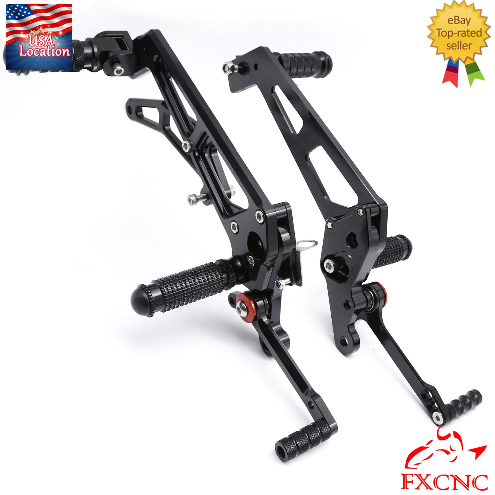 For Honda MSX125 Grom 2021-2025 CNC Rearset Footpeg Rear Set Footrest Motorcycle