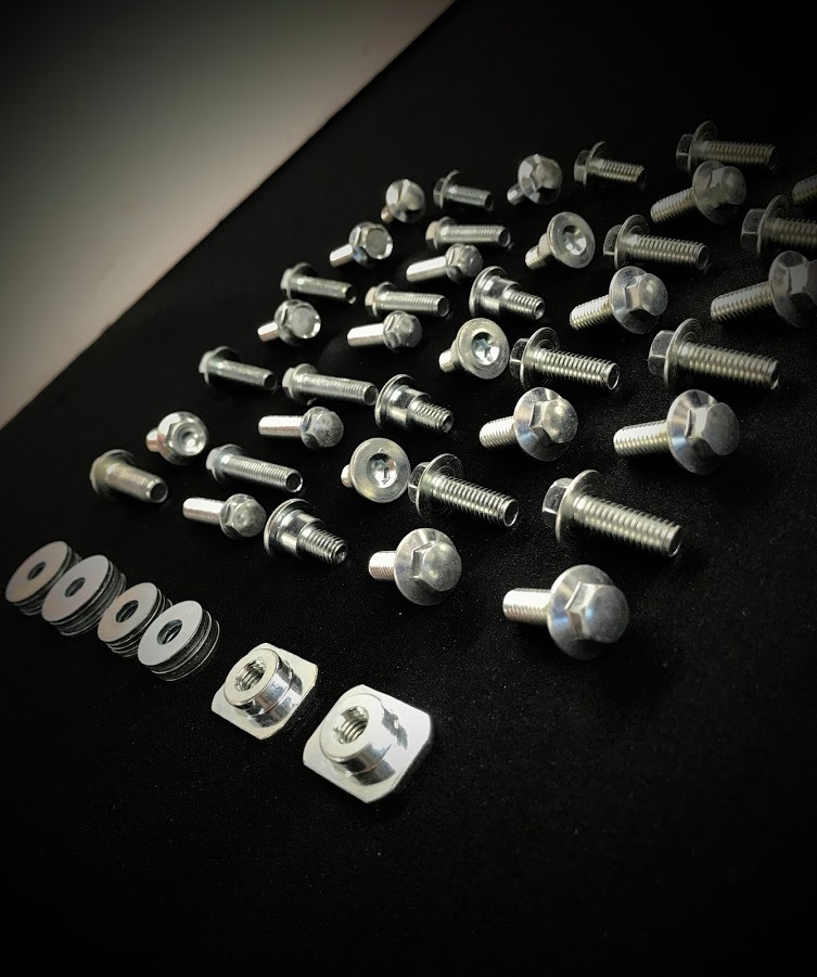 62pc BOLT KIT FOR PLASTICS YAMAHA YZ85 YZ125 YZ250 YZ250F YZ450F