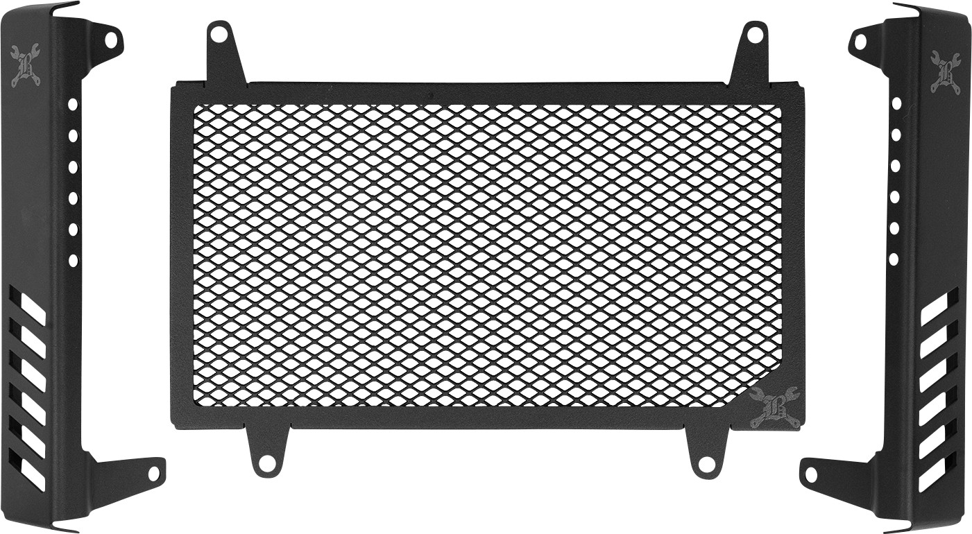 BURLY BRAND Radiator Guard – Slash Cut – For Honda B10-3009B