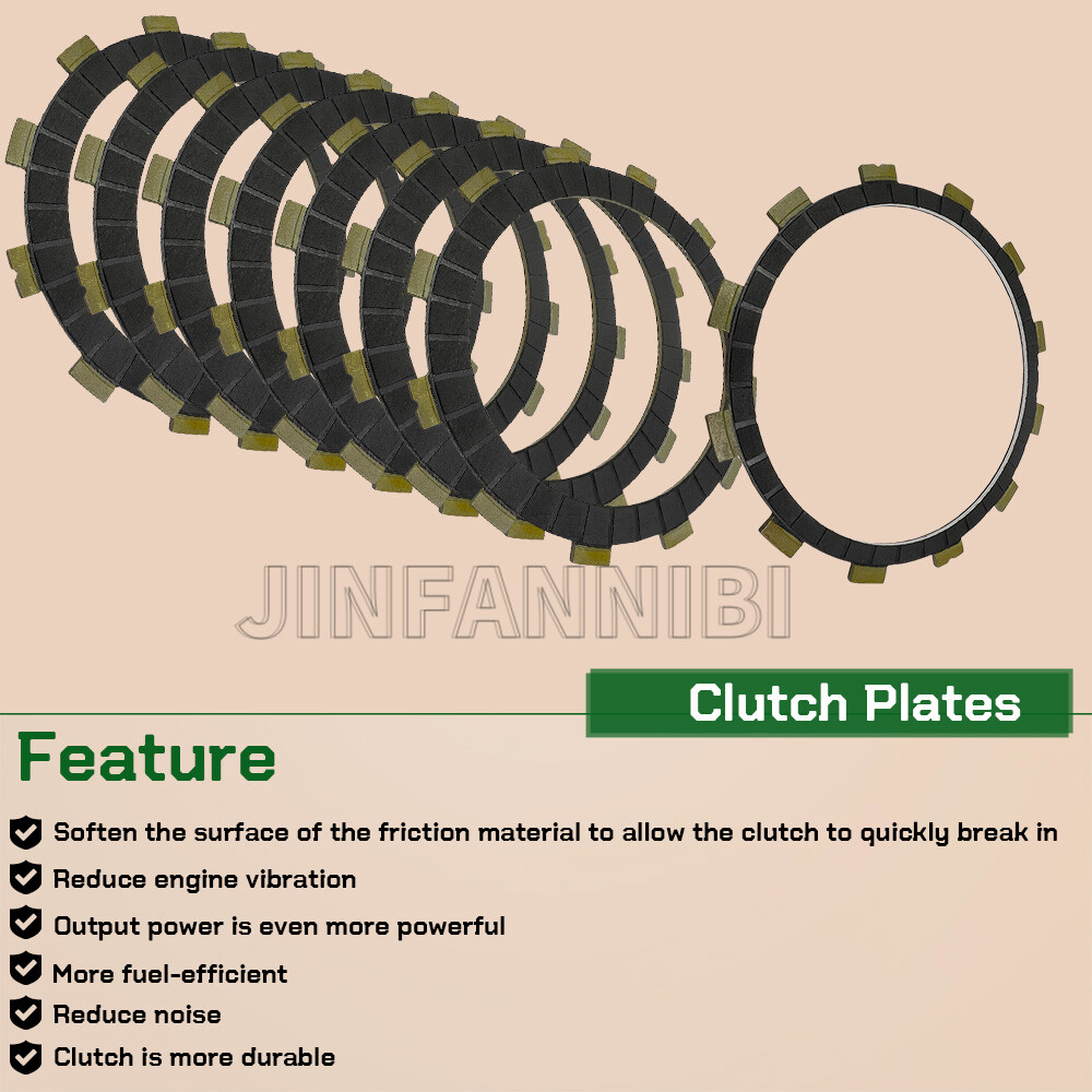 Clutch Friction Steel Plates W/ Gasket Kit for Yamaha YZF-R1 YZF R1 1999-2003