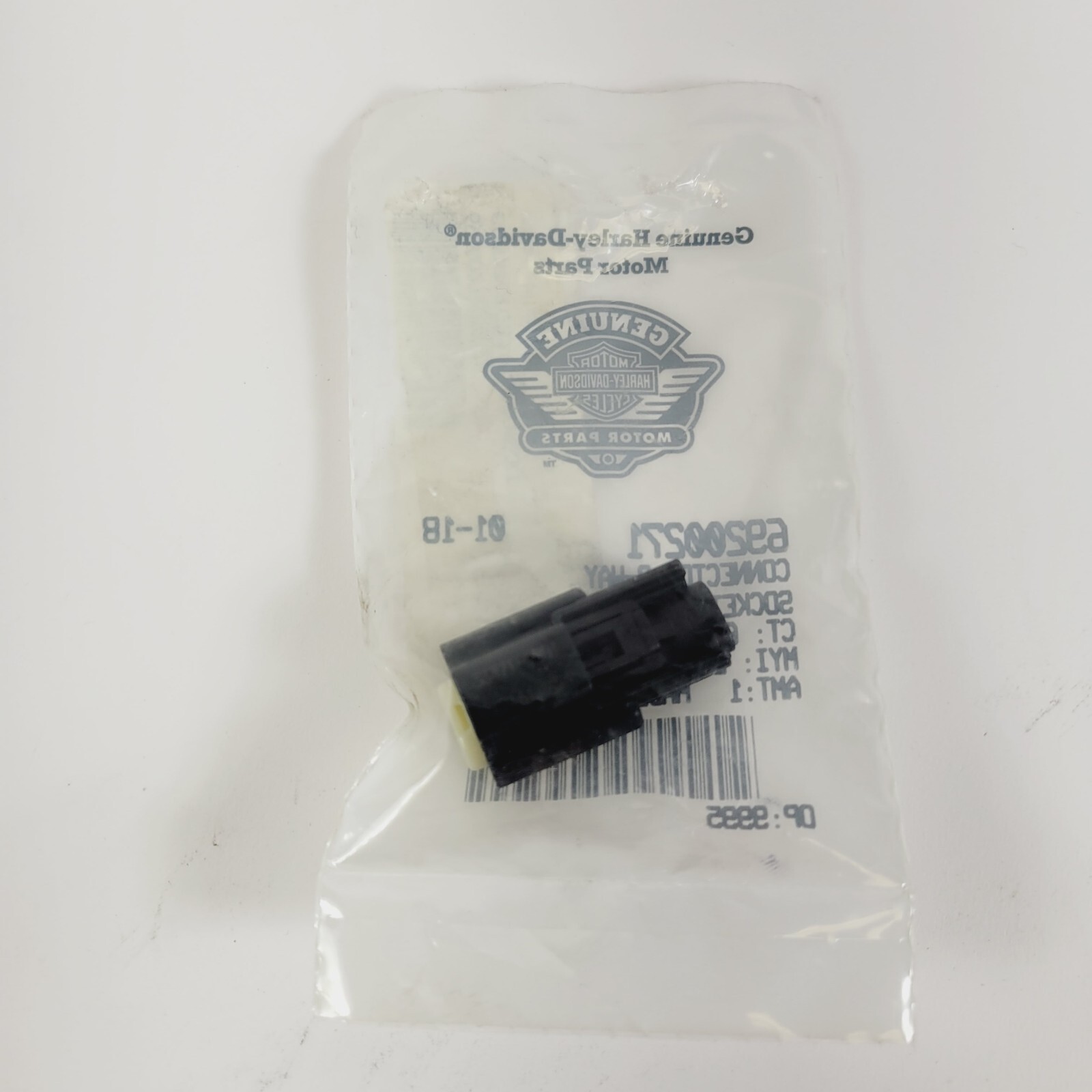 Harley-Davidson MOLEX 2-PIN FEMALE CONNECTOR HD69200271 FL MODELS 14-23