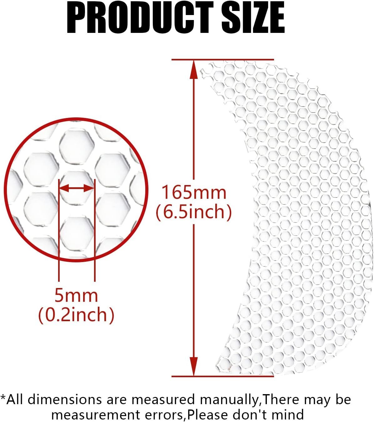Headlight Mesh Grill Vent Screen Fit For 2015 – 2023 Harley Road Glide FLTR