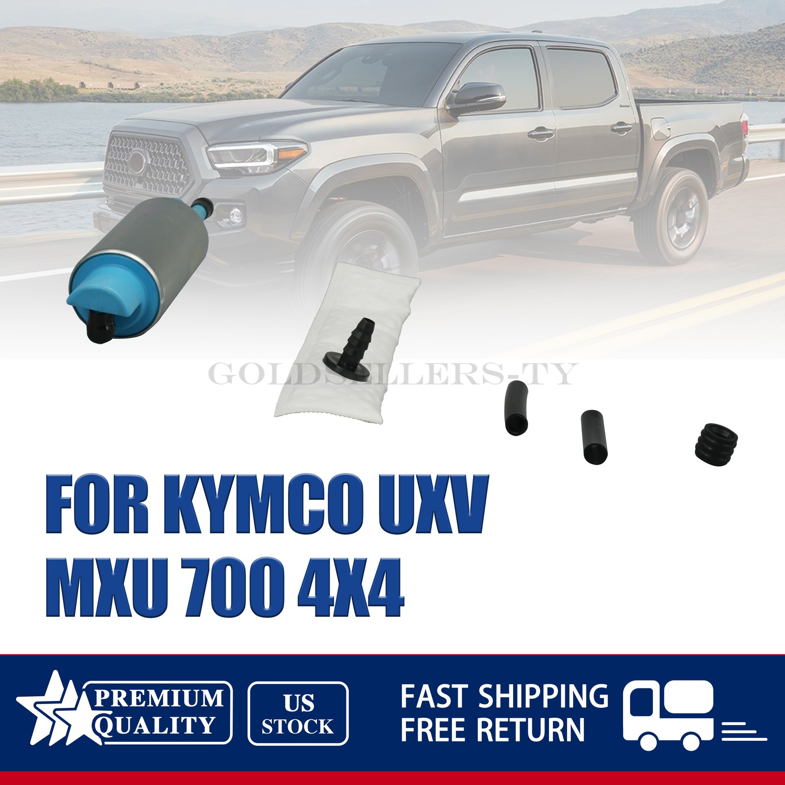 NEW Fuel Pump Kit Fits For Kymco UXV MXU 700 4×4 1755A-LKA8-E00
