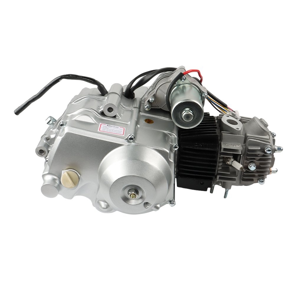 125cc 4 stroke ATV Engine Motor 3-Speed Semi Auto w/Reverse Electric Start