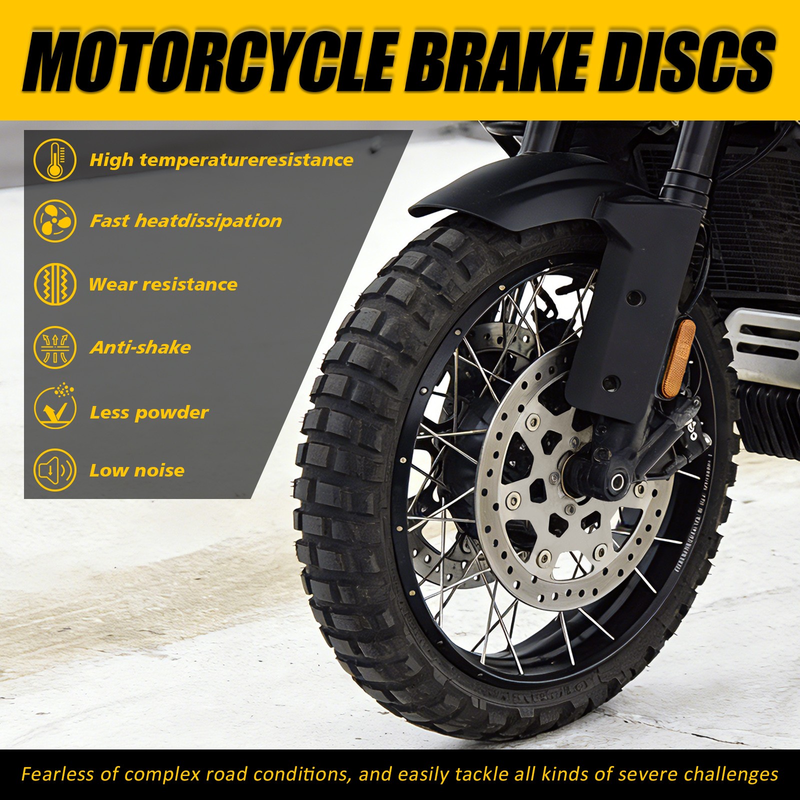 11.8″ Floating Front Brake Rotor For Harley Fatboy Heritage Softail FLSTC 00-14