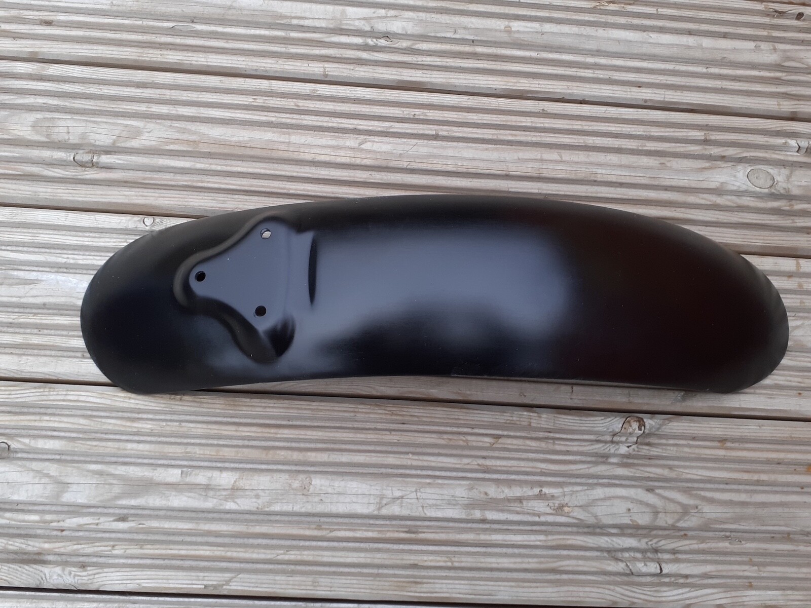 TRIUMPH SCRAMBLER 1200 XC FRONT MUDGUARD BLACK FIBREGLASS