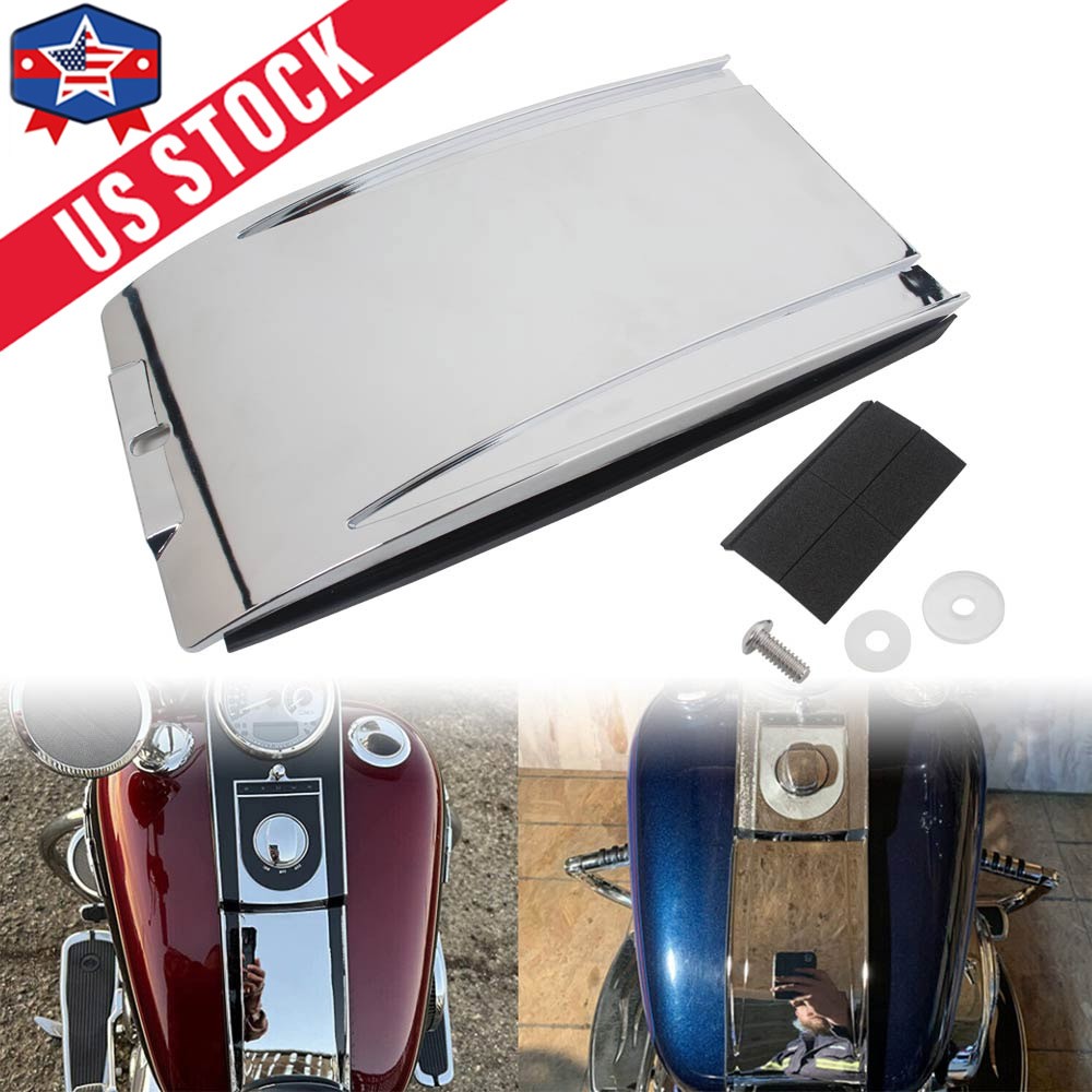 Fit For Harley Softail Fat Boy FLSTF/I Deluxe 2000-2017 Lower Dash Panel Chrome