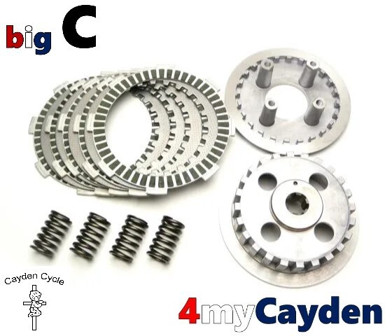 Honda XL100 XR100 CRF100 clutch Cayden Cycle big C HD 5 disc clutch kit