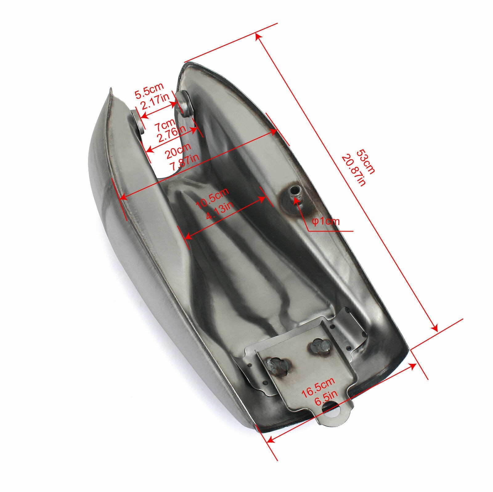 9L 2.4 Gal Universal Cafe Racer Gas Fuel Tank for Honda XF 125 for Yamaha XS