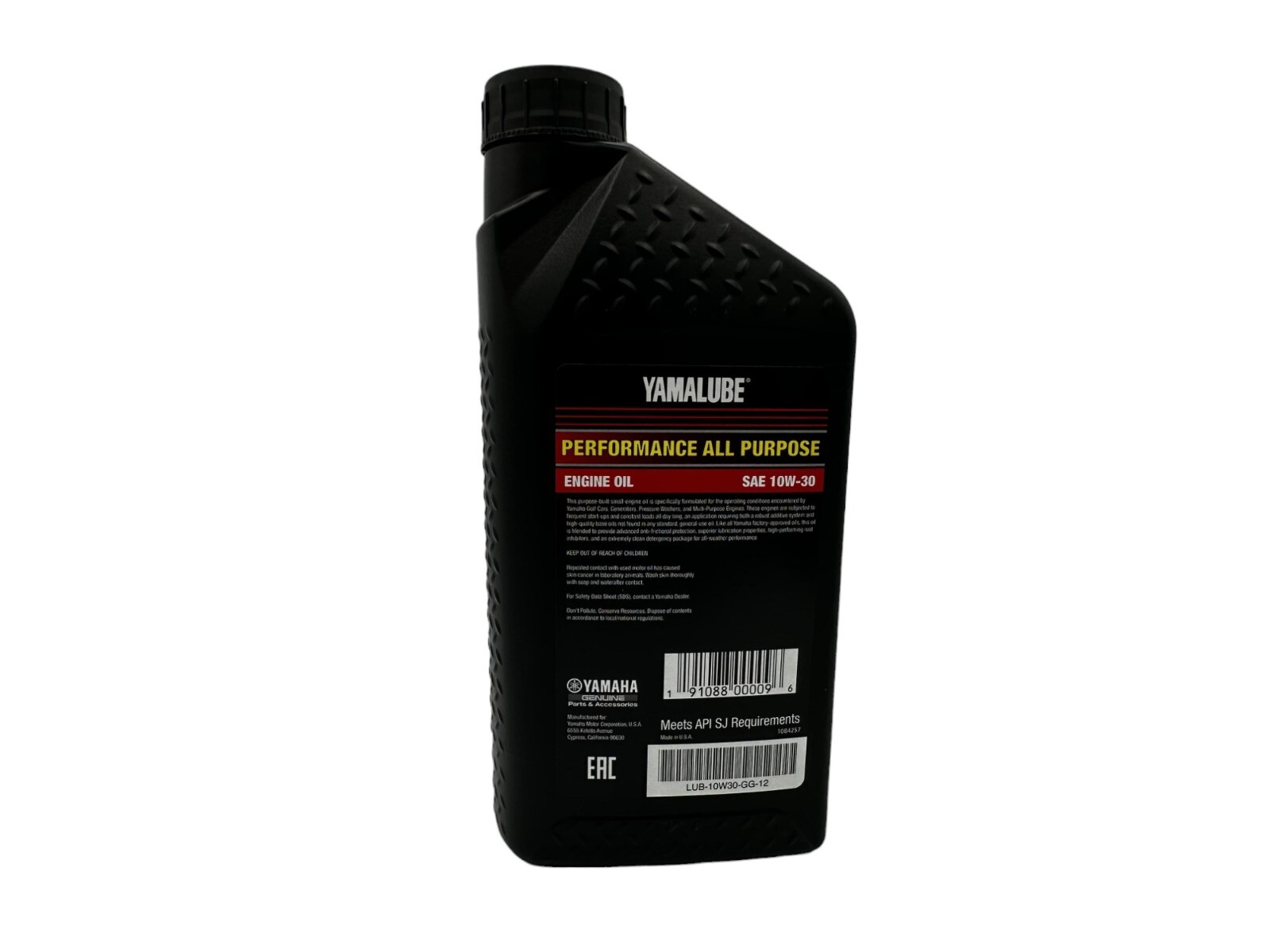 Yamaha Genuine OEM Yamalube 10W-30 Engine Oil LUB-10W30-GG-12 – 6 Pack